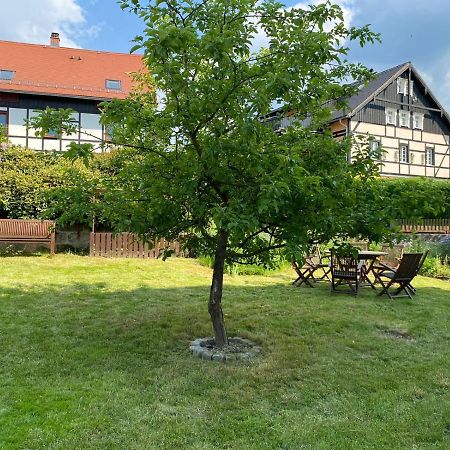 Urlaubsfreude Biedermann Haus Glucksstein Ferienwohnung Aquamarin Bad Schandau Luaran gambar